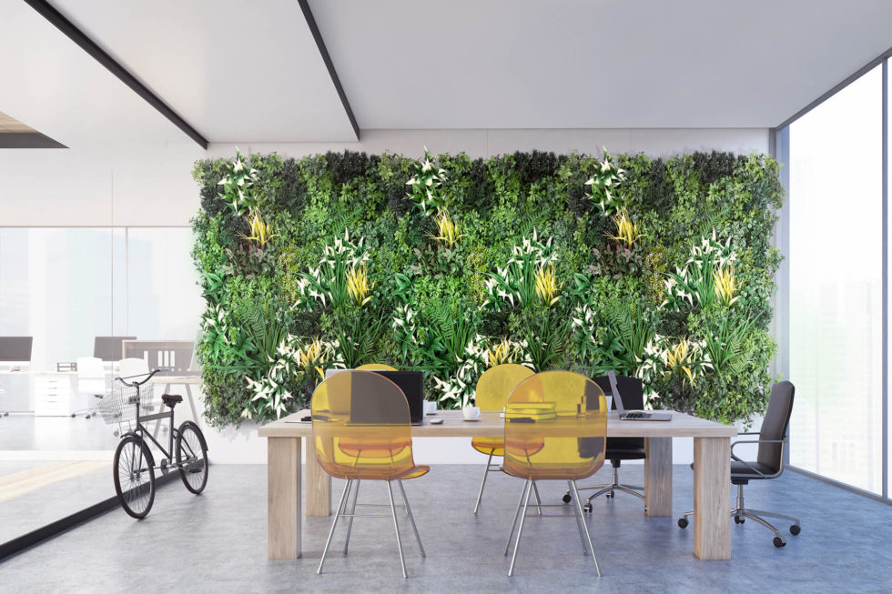 Commercial Green Wall Panels | Hyper Modern | Calico Greens