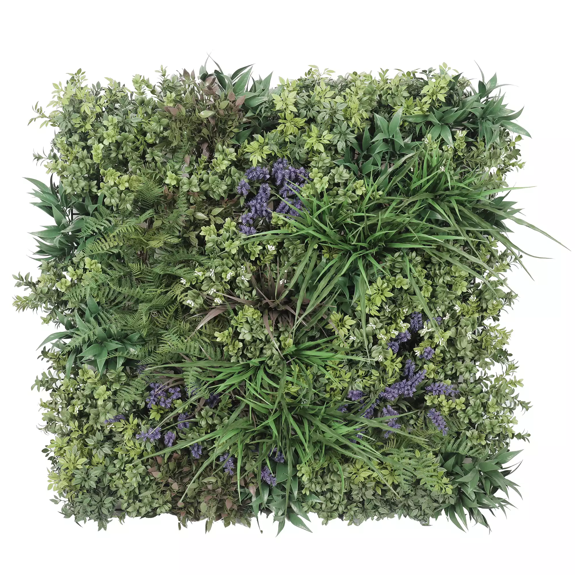 image of Calico Greens artificial green wall panels Burgundy B
