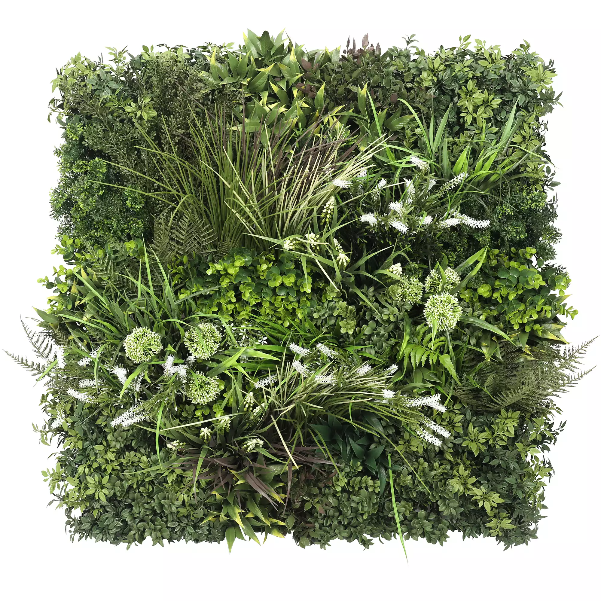image of Calico Greens artificial green wall panels Chardonnay