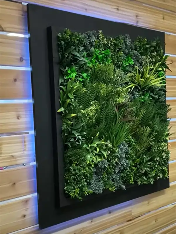 custom artificial plant wall